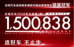 年销超55万辆，吉利帝豪家族力压朗逸成中国第一品牌家族