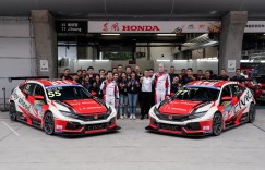 东风本田征战TCR China 揭幕战斩获亚军上演赛道“名场面”