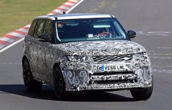 外观小幅调整 新款揽胜运动版SVR新谍照