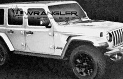 风格变化不大 Jeep新牧马人官方效果图