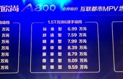 售5.99-11.99万元 欧尚A800正式上市