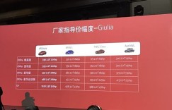 疑似售33-102万元 Giulia将推出6款车型