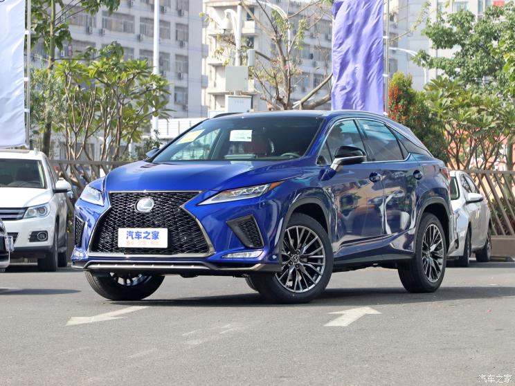 雷克萨斯 雷克萨斯RX 2020款 改款 300 四驱F SPORT 雷克萨斯 雷克萨斯RX 2020款 改款 300 四驱F SPORT